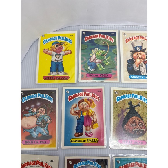 14 Garbage Pail Kids Cards 1986 Topps‎ Series 4 & 5 Stickers Vintage GPK - Picture 8 of 16
